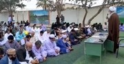 فیلم | تجمع مردم شیعه و سنی خاش در حمایت از عملیات وعده صادق