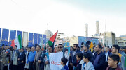 فیلم| تجمع مردم در شهرکرد در حمایت از پاسخ قاطع و تنبیهی سپاه علیه رژیم اشغالگر اسرائیل