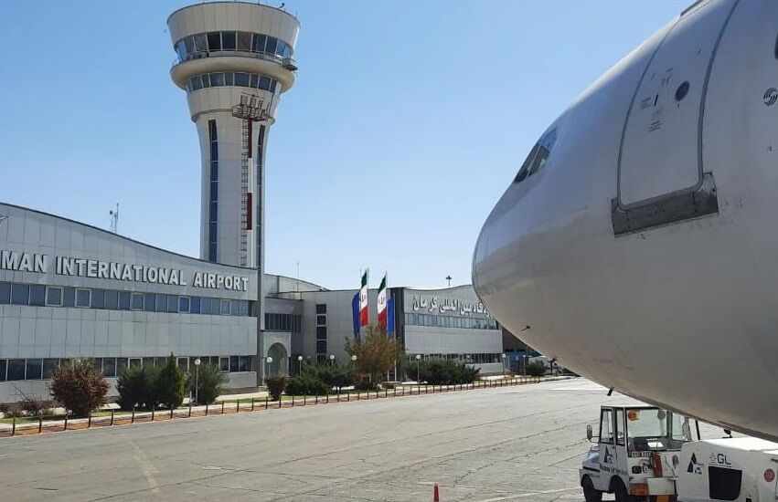 رفع محدودیت در فرودگاه کرمان؛ پرواز بغداد انجام شد