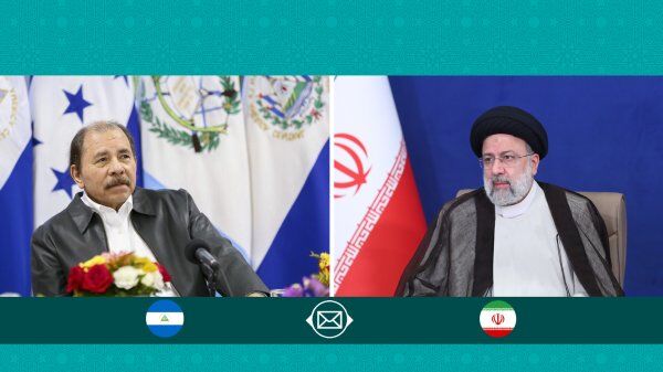 الرئيس الإيراني يثمّن تضامن نظيره النيكاراغوي مع مواقف طهران تجاه الكيان الصهيوني