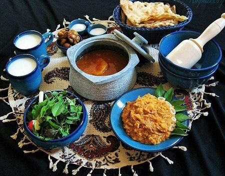 طرز تهیه دیزی سنگی لعاب دار خوشمزه روی گاز