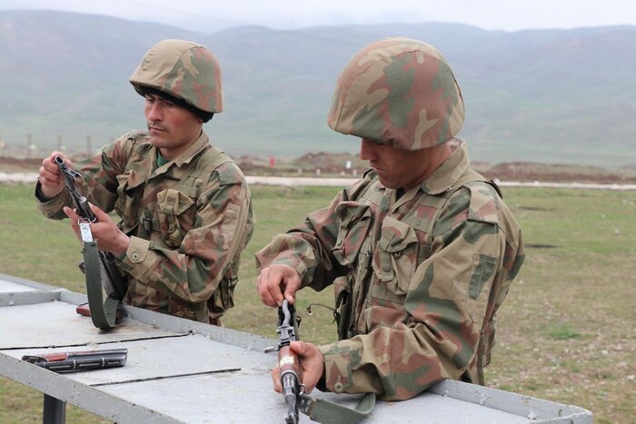 آغاز رزمایش نیروهای مسلح تاجیکستان و روسیه در ختلان