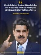 Maduro: Netanyahu ist ein verrückter Nazi