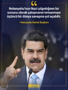 Maduro: Netanyahu çılgın bir Nazi