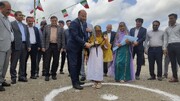 رییس سازمان نوسازی مدارس پنج فضای آموزشی در میناب را کلنگ زنی و افتتاح کرد