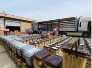 ارسال ۷۰۰ بسته موادغذایی به مناطق سیل‌زده سیستان و بلوچستان