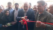 افتتاح کارخانه‌ای با حضور وزیر صمت برای جلوگیری از خروج ارز در ایوانکی گرمسار + فیلم