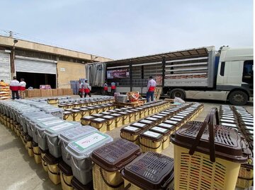ارسال ۷۰۰ بسته موادغذایی به مناطق سیل‌زده سیستان و بلوچستان