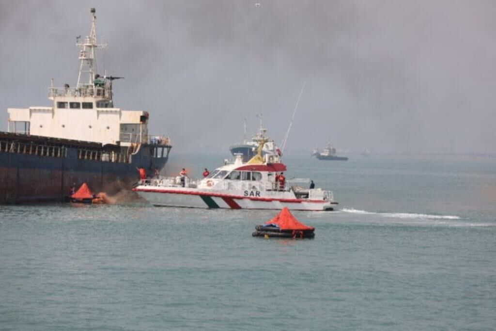 Iran rescues 21 crew of sinking Sri Lankan tanker in Sea of Oman