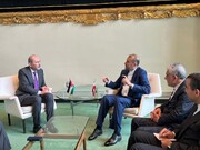 دیدار امیر عبداللهیان و وزیر خارجه اردن در نیویورک/ دو طرف بر پایان جنگ غزه تاکید کردند
