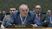 سفیر الجزایر: قطعنامه شورای امنیت گامی بسوی آتش بس فوری و پایدار است