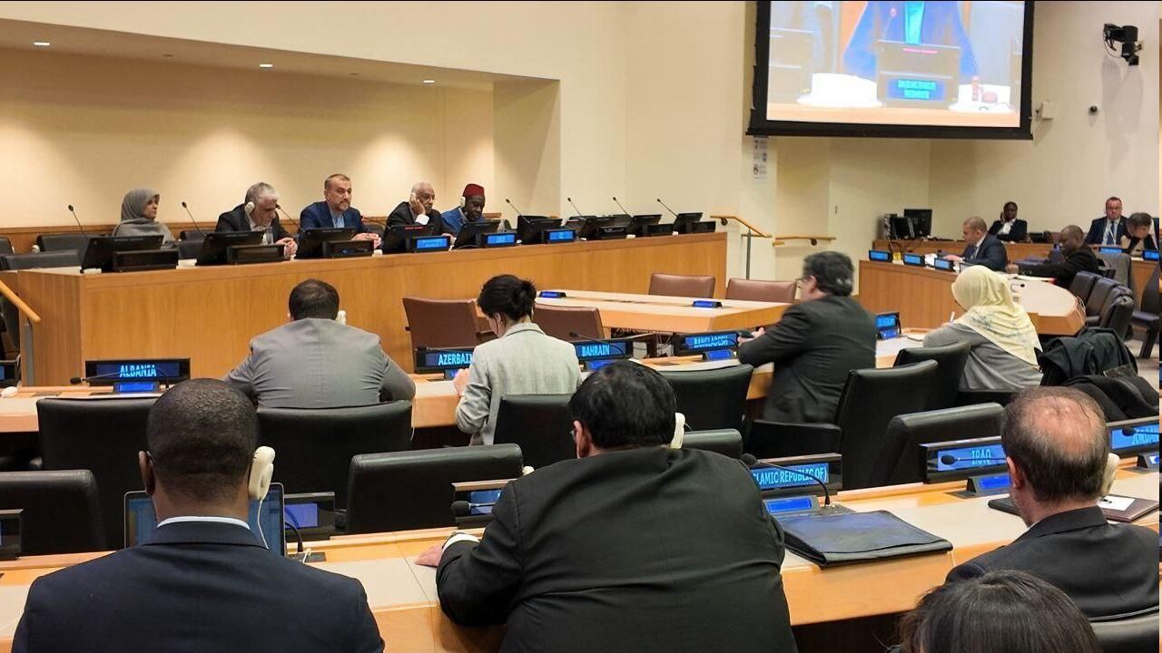 امير عبد اللهيان يلتقي سفراء الدول الأعضاء في منظمة التعاون الإسلامي في الأمم المتحدة