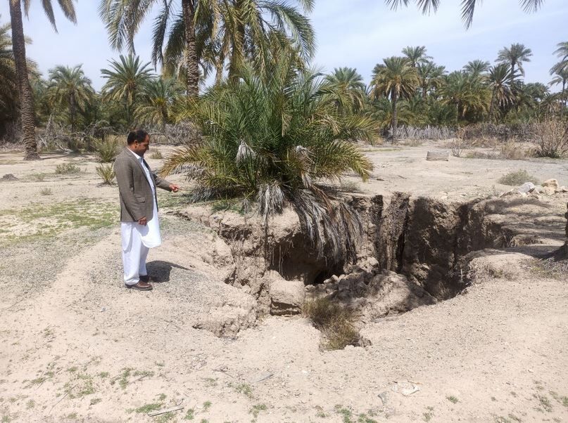 سیلاب به ۳۰ رشته قنات شهرستان فنوج خسارت زد