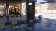 فیلم| آتش‌ ناشی از قاچاق سوخت در یک پمپ‌بنزین کرمان بااقدام به‌موقع مدیریت شد