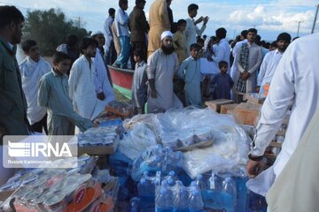 ارسال اقلام مورد نیاز به سیستان و بلوچستان توسط ارتش و سپاه
