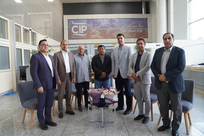 نایب رییس فدراسیون جهانی از امکانات هندبال شیراز بازدید می کند