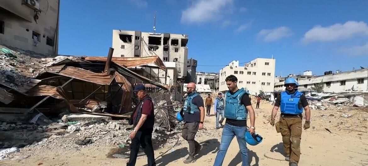 مسؤول أممي يصف الوضع في قطاع غزة بانه جحيم انساني