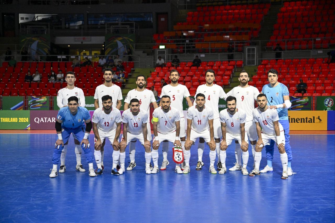 اے ایف سی ایشیا فٹسال کپ 2024  میں بحرین پر ایران کی فتح؛ کوارٹر فائنل میں پہنچنا یقینی