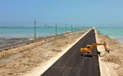 ۴.۲ کیلومتر از جاده دسترسی به بندر نگین بوشهر آماده بهره برداری است