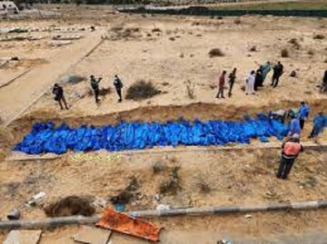 طرح احتمال سرقت اعضای بدن قربانیان توسط رژیم اسرائیل با کشف گورهای دسته‌جمعی