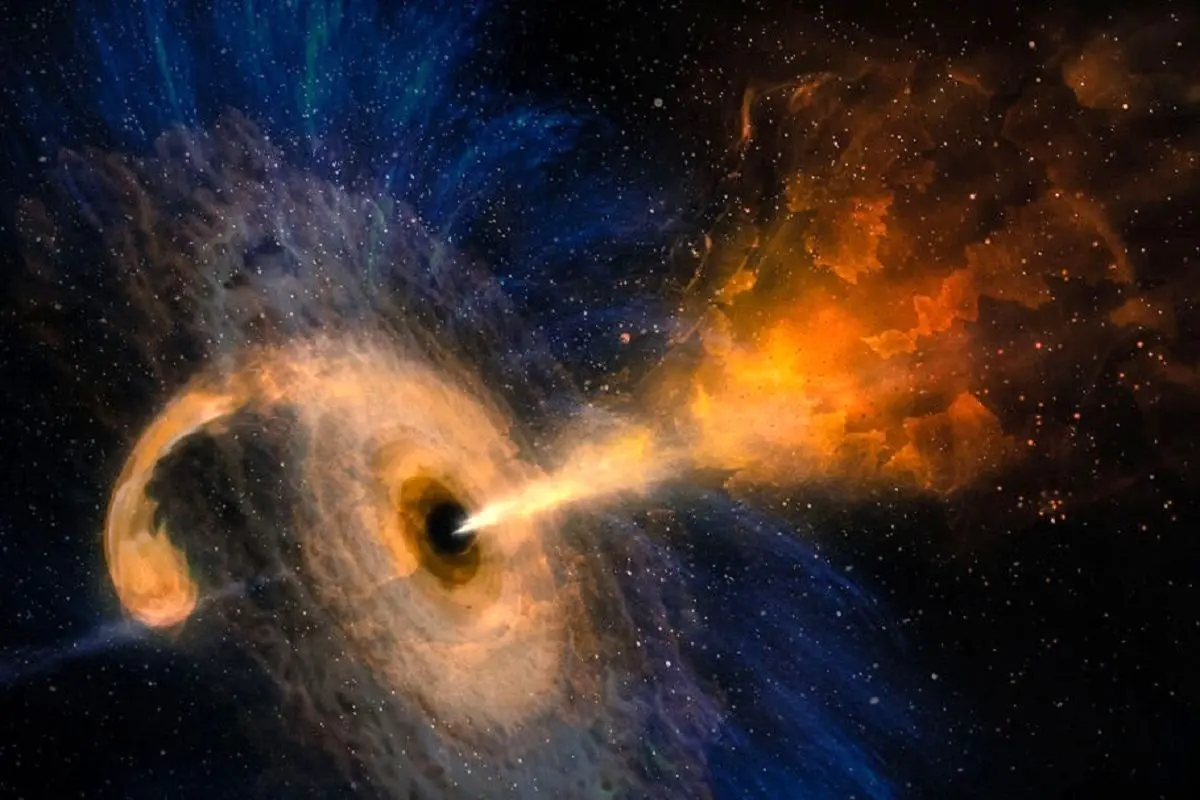 انفجار بزرگ فرآیند آلودگی بین کهکشانی را نمایان ساخت