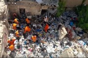 فاجعه‌ای بهداشتی در بجنورد؛ ۸۰ خاور زباله از یک منزل کشف شد + فیلم