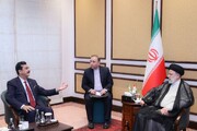Iran president, Pakistan senate speaker discuss bilateral ties