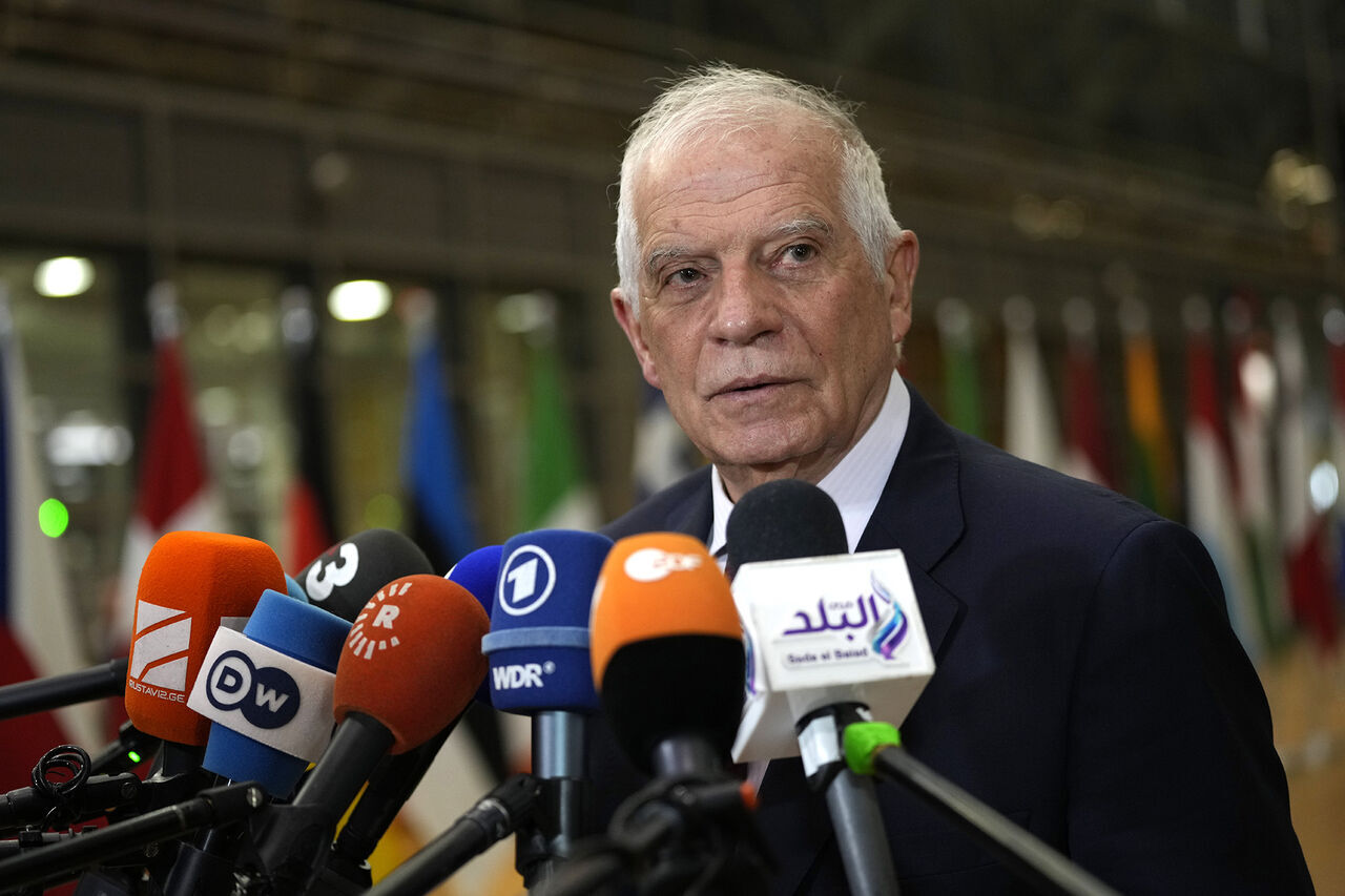 Borrell: Der Europarat diskutiert über eine Verschärfung der Sanktionen gegen Iran
