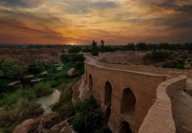 «پل بند لشکر» شوشتر؛ برگی از شکوه گذشتگان