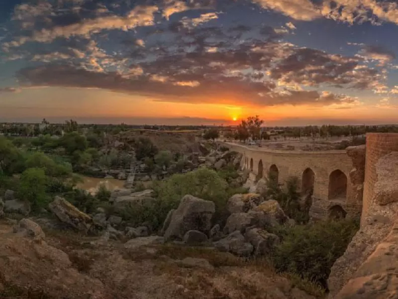 «پل بند لشکر» شوشتر؛ برگی از شکوه گذشتگان