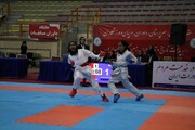 فیلم| رقابت ۲۳۰۰ کاراته‌کا دختر در همدان برای راه یابی به تیم ملی