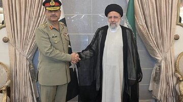 فرمانده ارتش پاکستان با رییس‌جمهور دیدار کرد