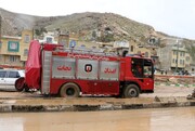 عصر بارانی شیراز و بیش از هزار تماس با آتش‌نشانی/۱۲۹ عملیات امداد و نجات