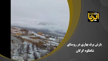 فیلم| بازگشت زمستان به گلستان