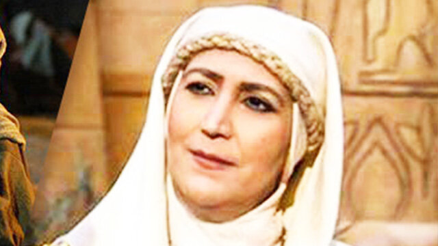 مهوش صبر کن در نقش کالی ماما ندیمه زلیخا در سریال یوسف پیامبر