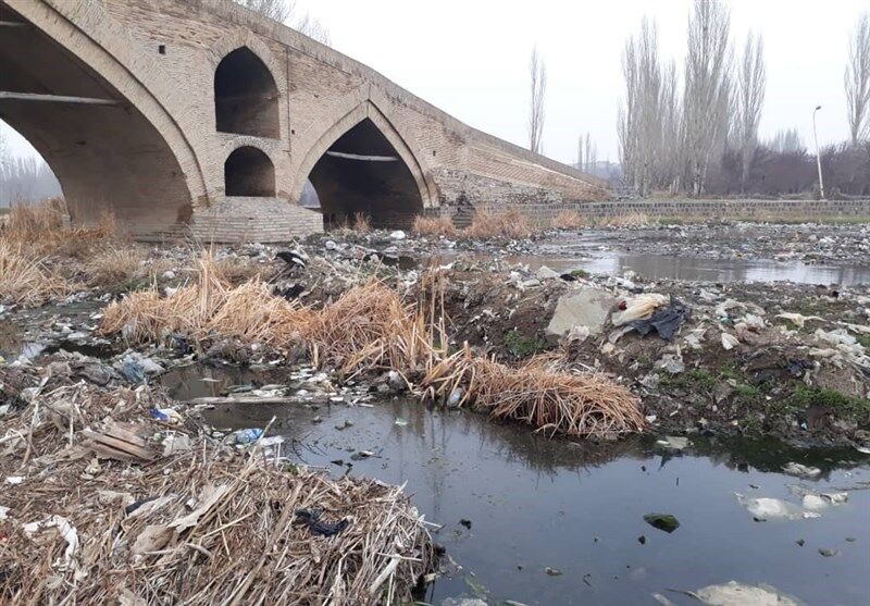 فیلم | آغاز عملیات ساماندهی محدوده پل تاریخی میر بهاءالدین زنجان