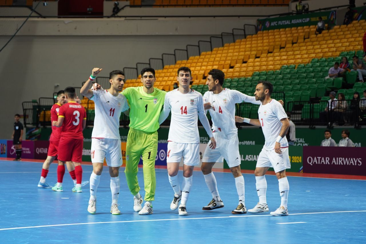 المنتخب الايراني يحرز التاهل الى كاس العالم لكرة قدم الصالات في طشقند