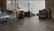 فیلم | خیابان های زاهدان پس از بارش شدید باران تبدیل به رودخانه شد