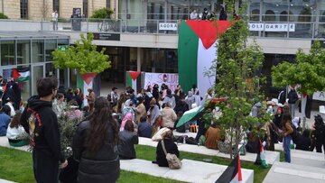 Le mouvement étudiant pro-Gaza essaime de New York à Paris
