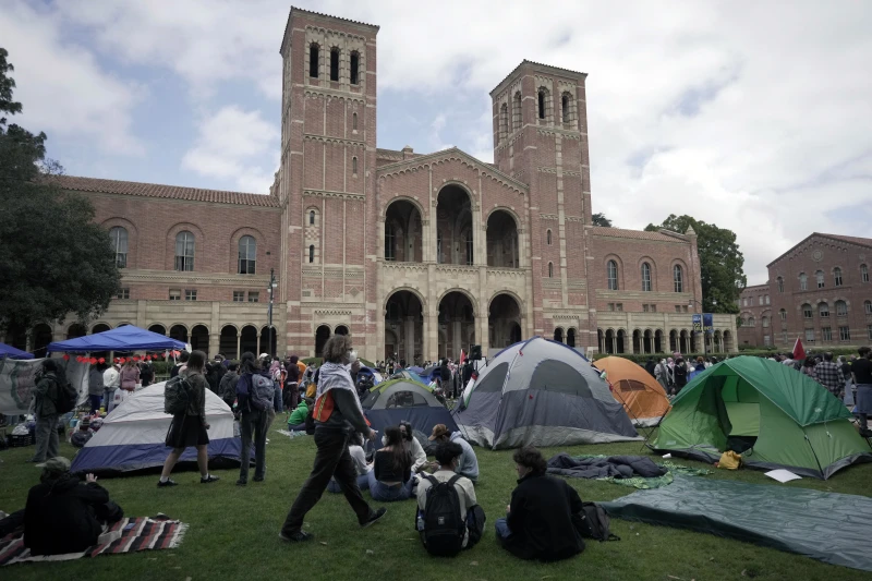 تداوم اعتراضات دانشجویی در آمریکا؛ لغو مراسم فارغ التحصیلی دانشگاه کالیفرنیای جنوبی