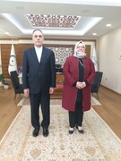 السفير الإيراني في أنقرة يلتقي مدير عام مركز الأبحاث الاقتصادية والاجتماعية للدول الإسلامية