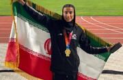 Золото на чемпионате Азии по барьерному бегу среди юниоров досталось иранской девушке