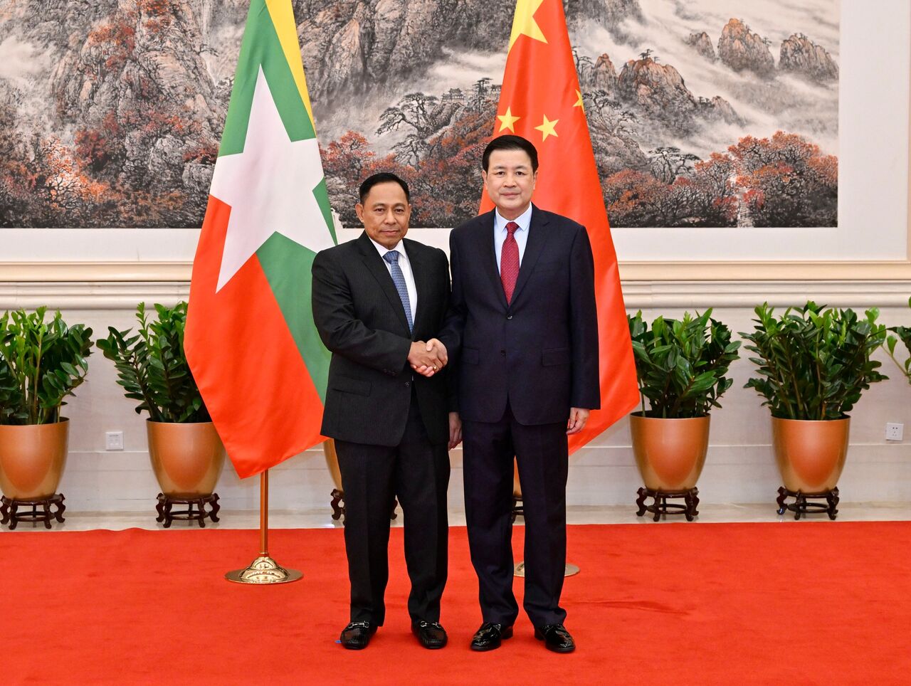 همکاری چین و حکومت نظانی میانمار برای تامین امنیت مرزی دو کشور