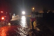 ۹ نفر گرفتار سیلاب در سرایان خراسان جنوبی نجات یافتند