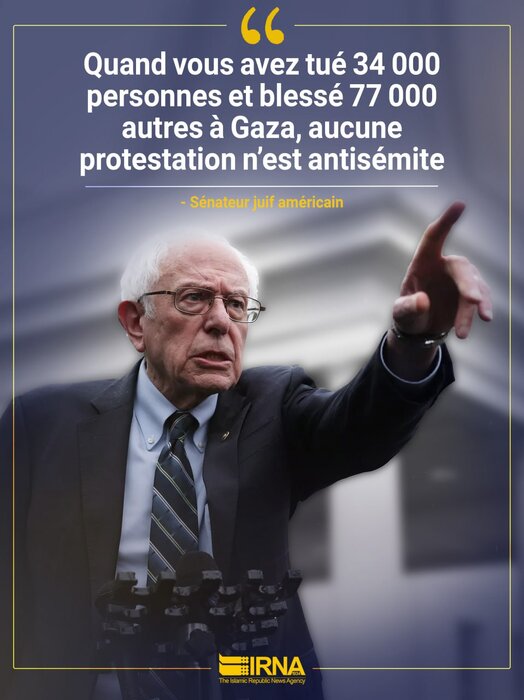 Bernie Sanders réprimande Netanyahu