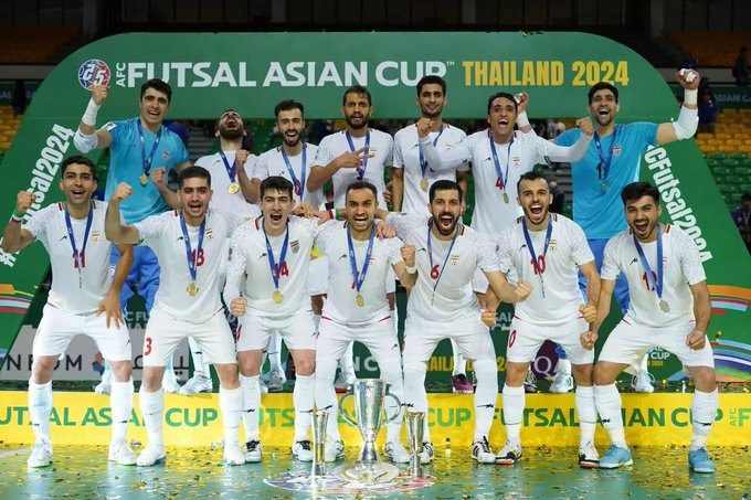 امیرعبداللهیان قهرمانی تیم ملی در رقابت‌های فوتسال آسیا را تبریک گفت