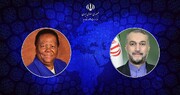 أمير عبد اللهيان يؤكد استمرار التعاون بين إيران وجنوب أفريقيا على الساحة الدولية