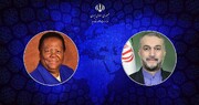 Amir Abdolahian enfatiza la continuación de la cooperación entre Irán y Sudáfrica en el ámbito internacional