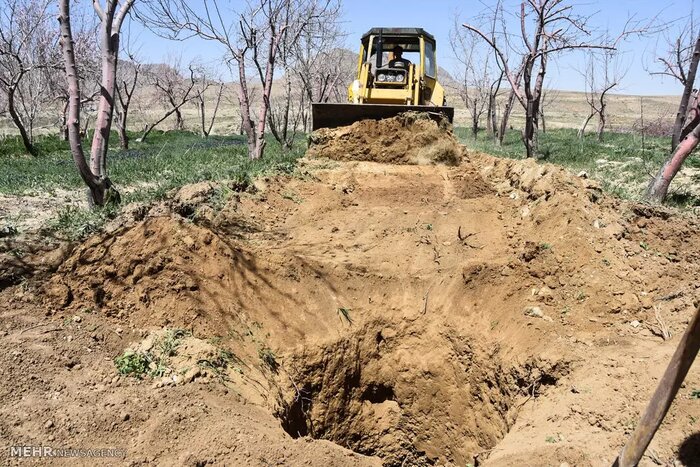 ۱۰۰ حلقه چاه در مهاباد با همکاری کشاورزان مسدود شد