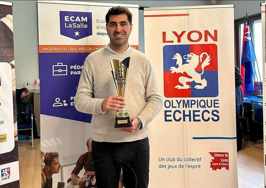 Iranian grandmaster becomes champion in France